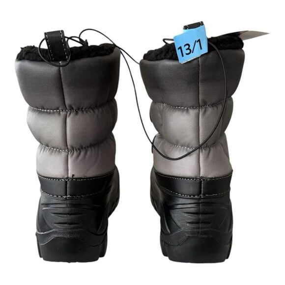 Member’s Mark Black and Gray Winter Boys Boots -10 Degree Cold Rating Size 13/1 - Picture 5 of 11